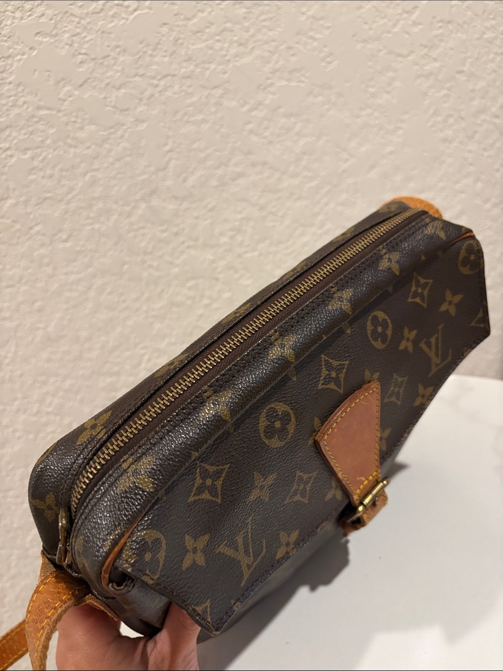 Louis Vuitton MI881 Jeunefille GM MM Brown Monogram LV Crossbody Bag - Picture 10 of 15